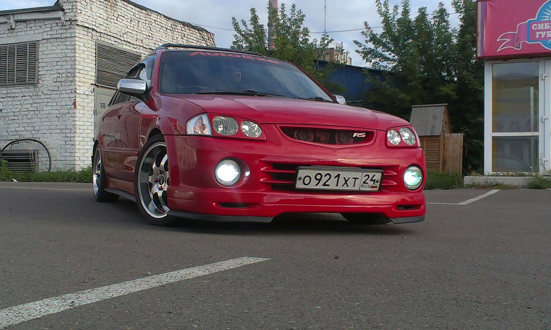 mazda familia s wagon С‚СЋРЅРёРЅРі