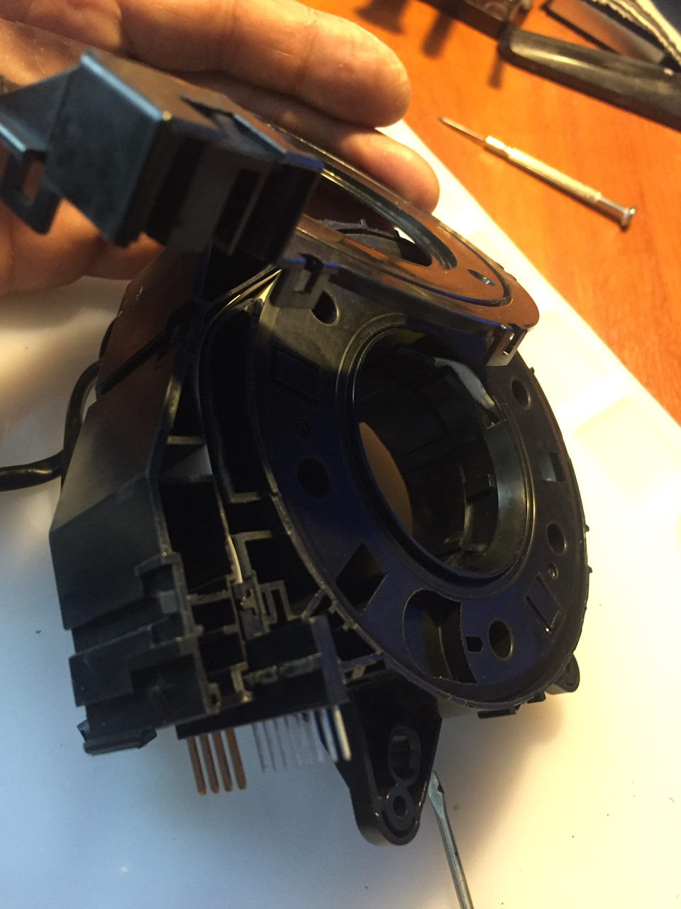 Ремонт улитки руля на Дискавери 3 — DRIVE2