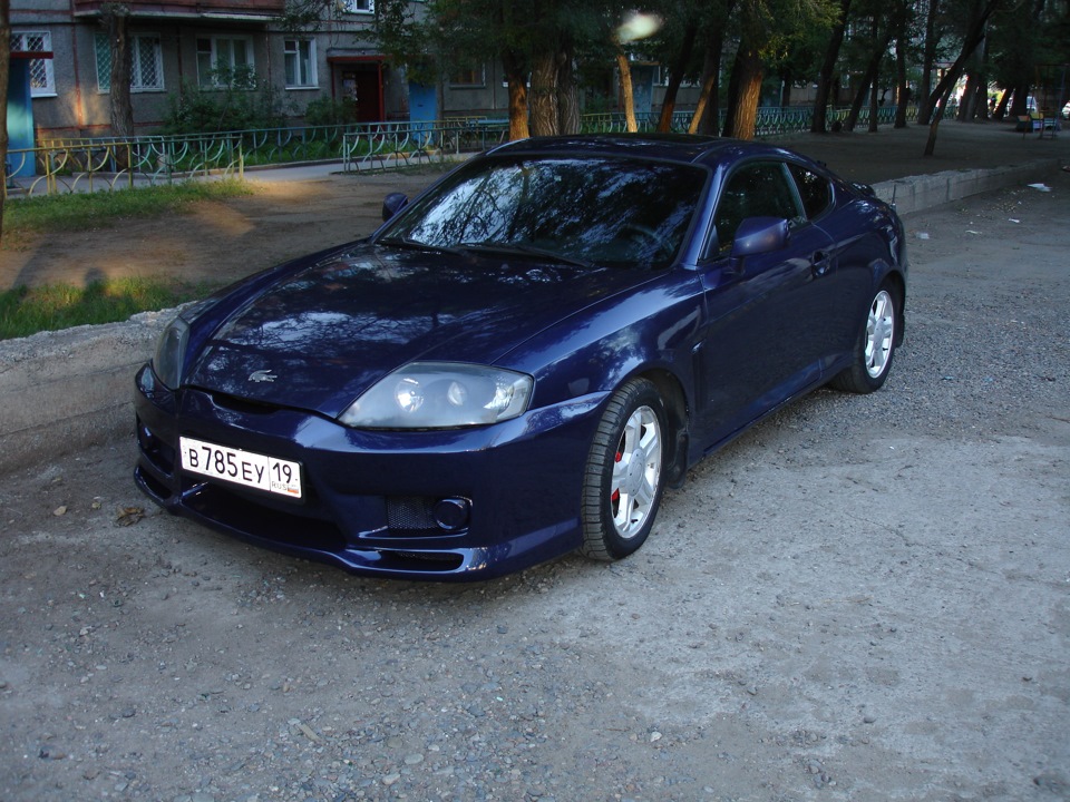 все тот же бампер — Hyundai Tiburon (GK), 2,7 л, 2002 года | кузовной ...