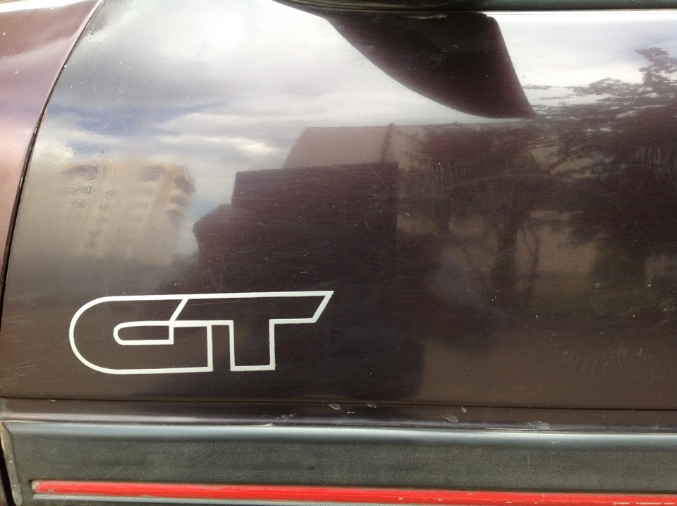 Ищу, куплю наклейку GT на правую дверь — Opel Vectra A, 2 л, 1991 года ...
