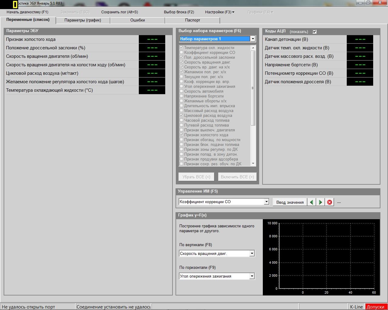 Диагностика января 5.1. Типовые параметры ЭБУ январь 5.1 r83. Коэффициент коррекции со ВАЗ январь 5.1. Январь 5.1 r83. Коэффициент коррекции co январь 5.1.