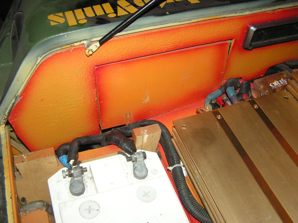 Установка пулемета и оборудования — Мотоколяска СЗД, 1966 года ...