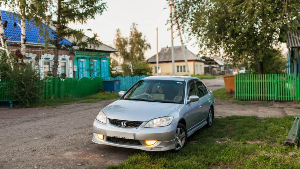 Подтяжка ремня генератора — Honda Civic Ferio (7G), 1,7 л, 2004 года ...