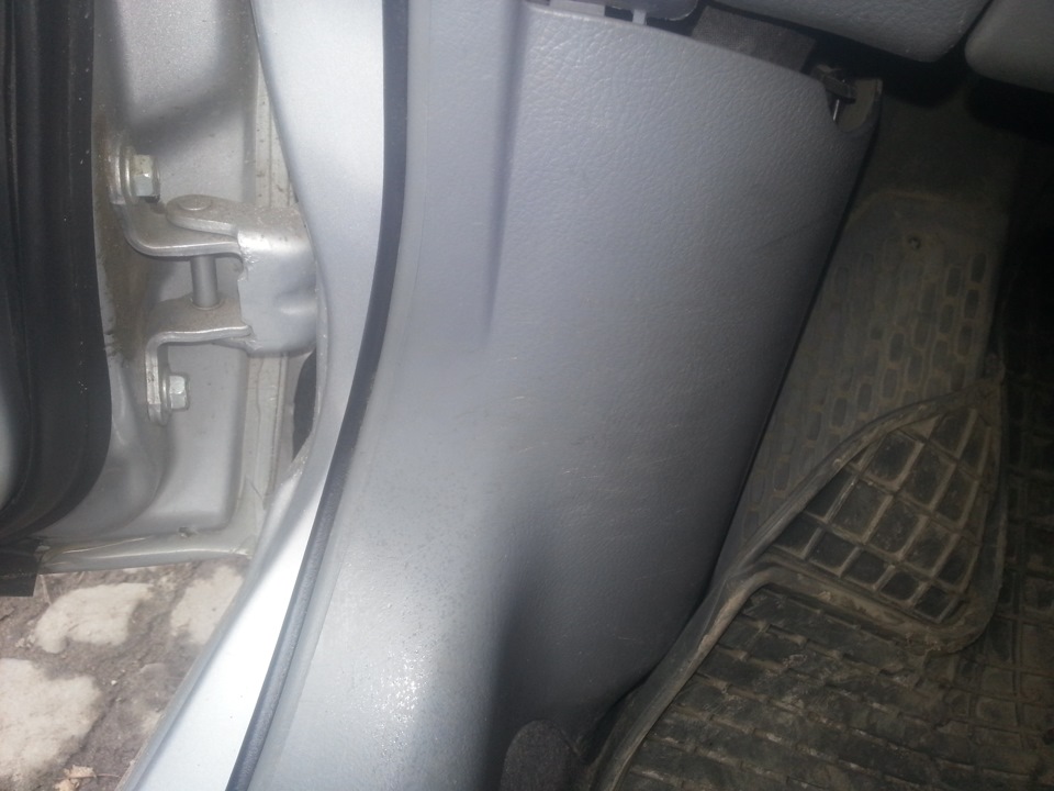 Царапины на пластике салона — Chevrolet Lacetti Sedan, 1,8 л, 2009 года ...