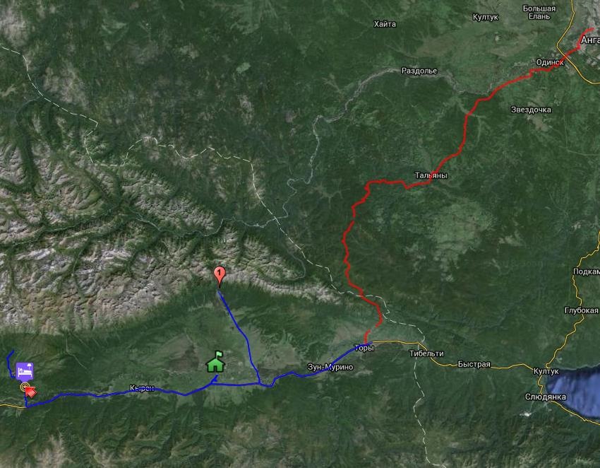 Дорога на аршан из иркутска карта на машине расстояние