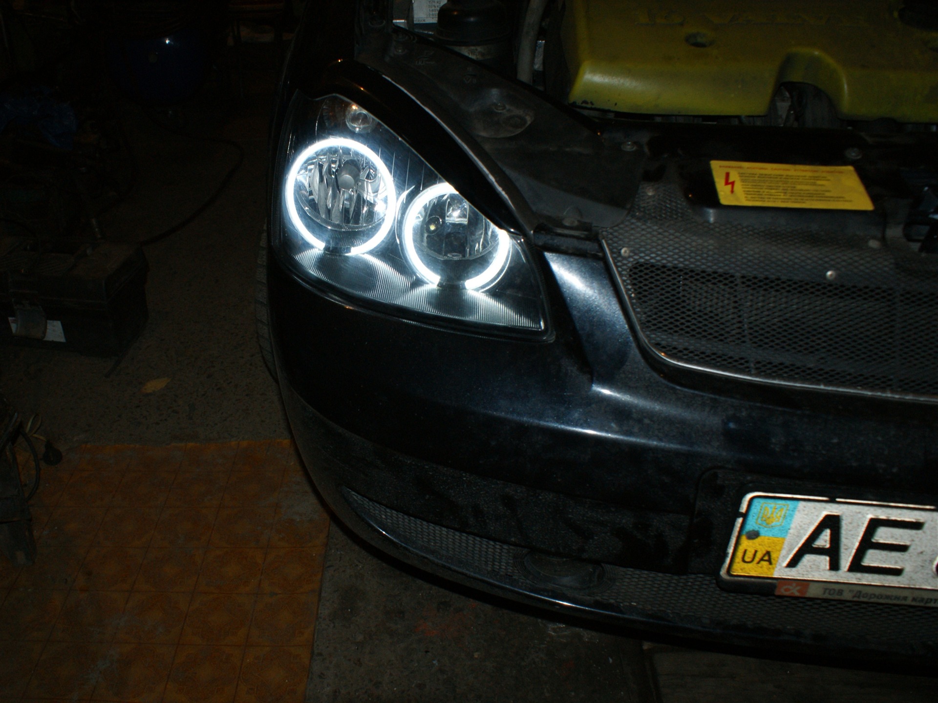 Ангельские глазки часть 3. Установка, покраска, готовый вариант — Lada ...