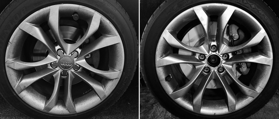 до-после :) — Audi A5 Sportback (1G)