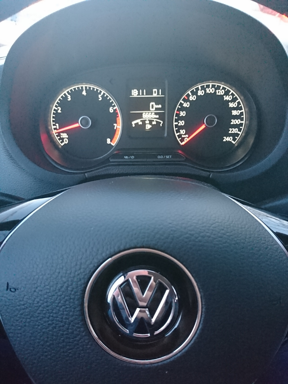 Пробег — Volkswagen Polo Sedan, 1,6 л, 2017 года | покатушки | DRIVE2