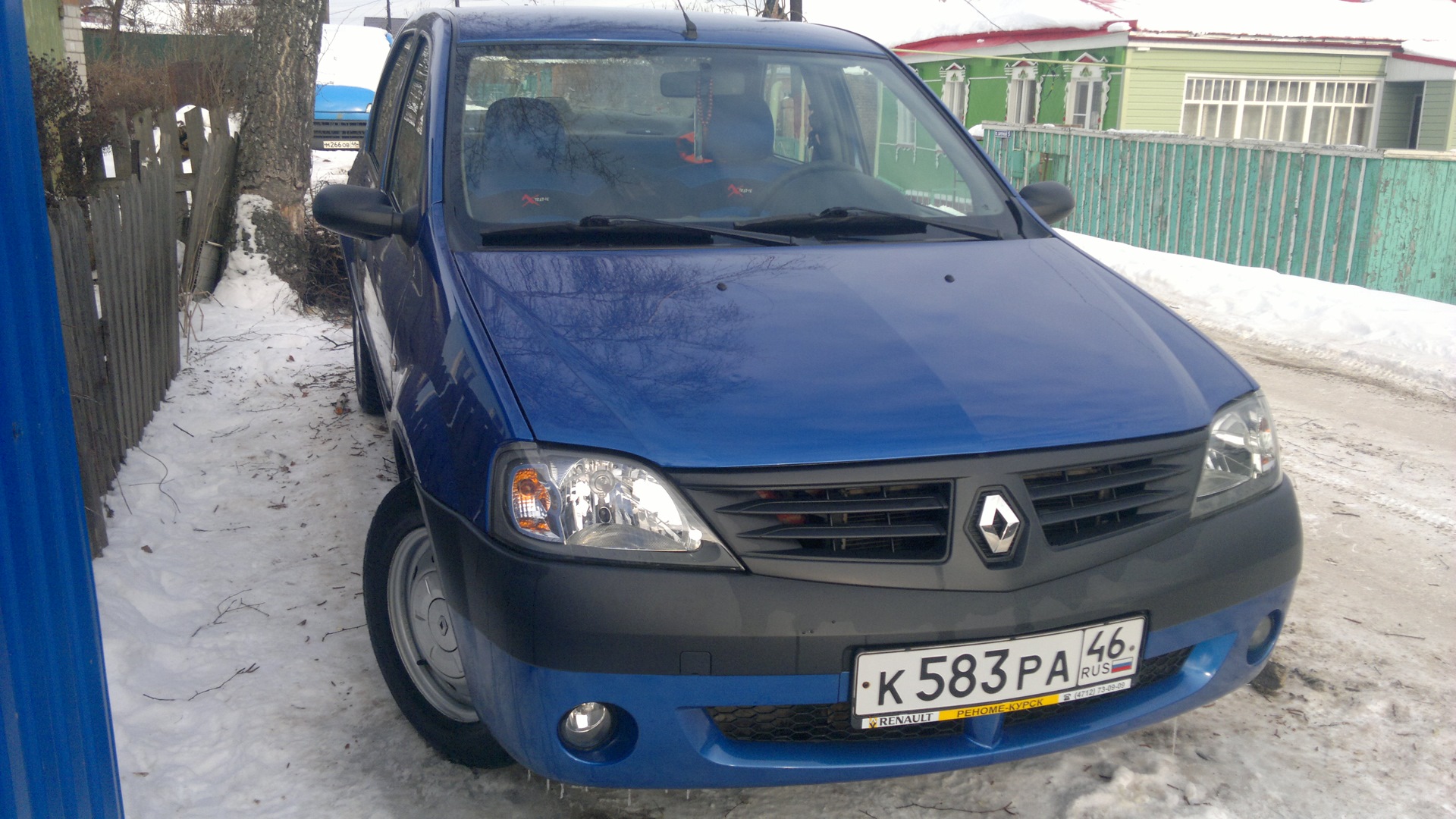 Renault Logan (1G) 1.4 бензиновый 2009 | Blue на DRIVE2