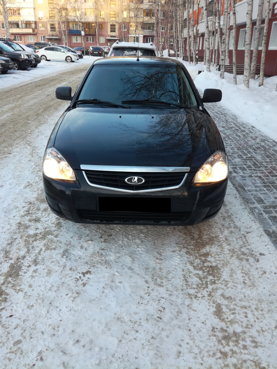 Запись № 3 Температура двигателя — Lada Приора седан, 1,6 л, 2012 года ...