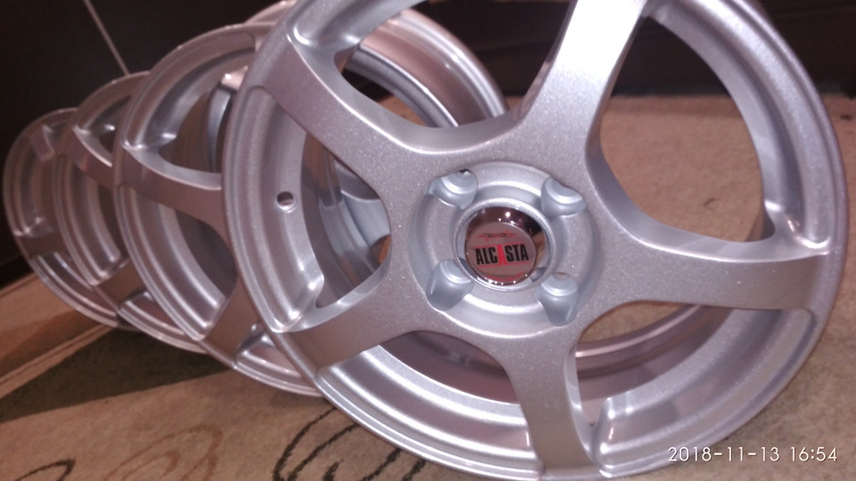 #19 "Литьё ALCASTA M32 R14" 1500 — Lada Гранта Лифтбек (2G), 1,6 л ...