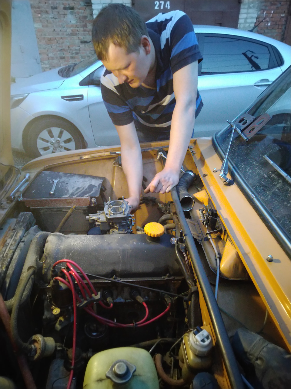 Очистка и настройка карбюратора ваз 2101(он же Вебер) — Lada 2102, 1,2 ...