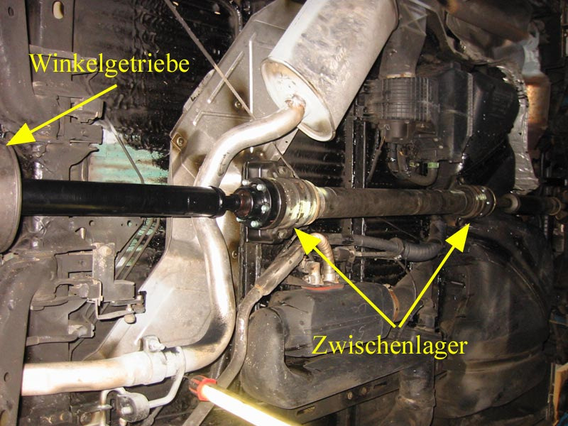 Подвесной подшипник кардана VW T4 SYNCRO — Сообщество «VW Т-4 Syncro ...