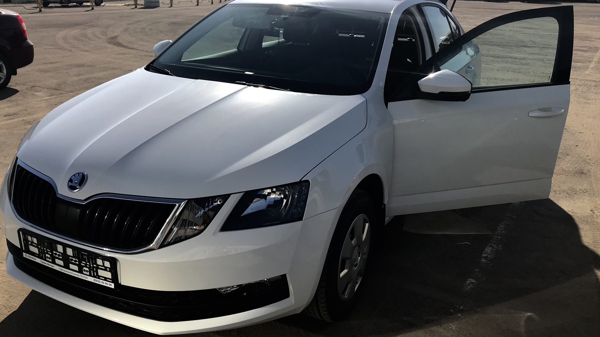 Skoda Octavia A7 Mk3 1.6 бензиновый 2018 | Белый тигр на DRIVE2