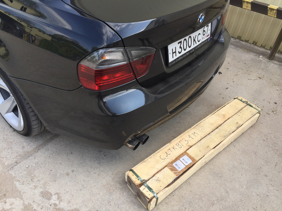 Спойлер М-tech — BMW 3 series (E90), 2 л, 2005 года | стайлинг | DRIVE2