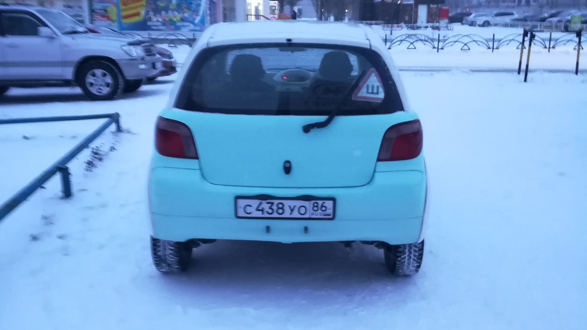 Toyota Vitz (10) 1.0 бензиновый 2001 | Витек-гламурный подонок на DRIVE2