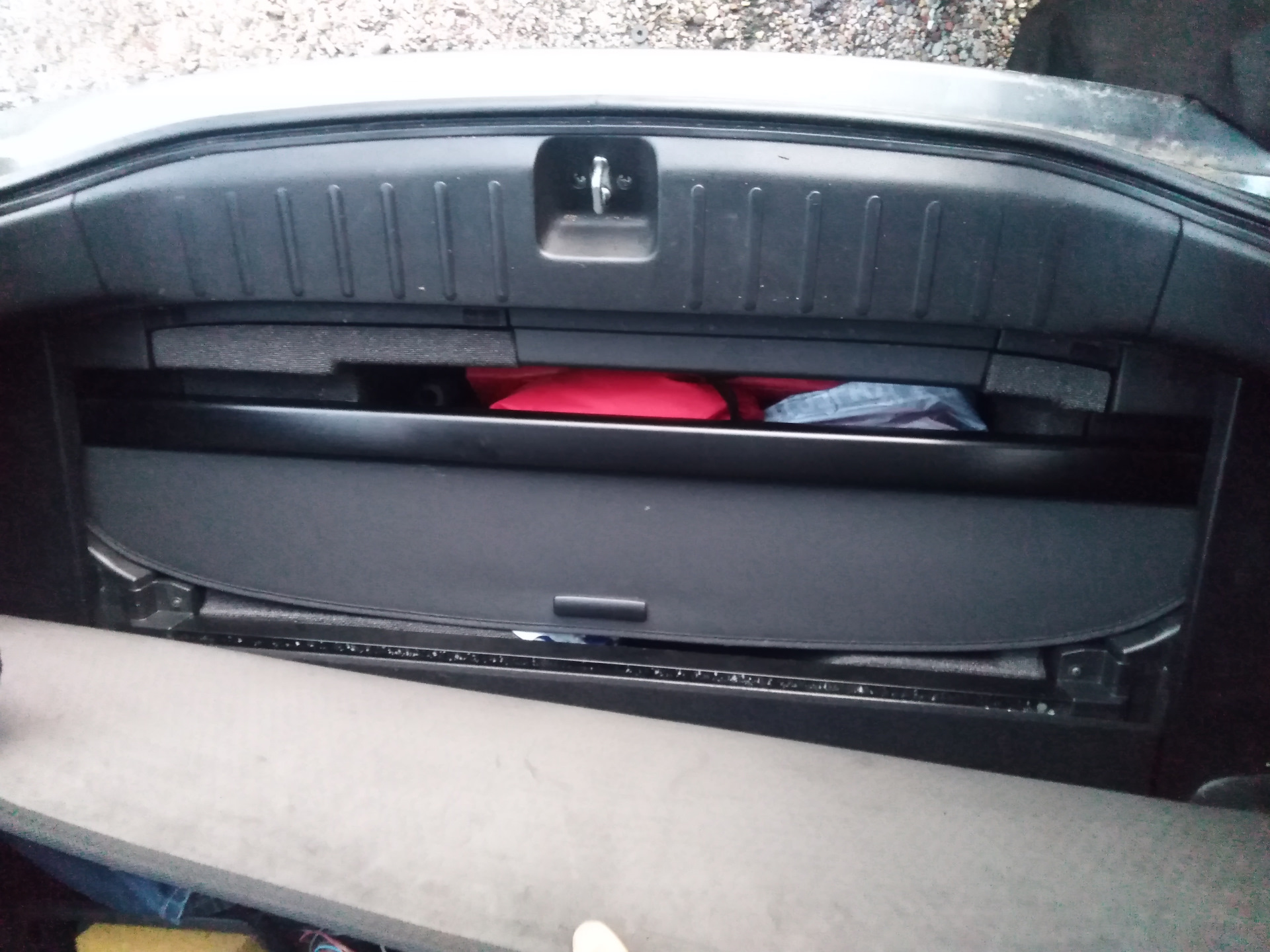 Чудо ниша под полку багажника — Honda Fit Shuttle (1G), 1,3 л, 2014 ...