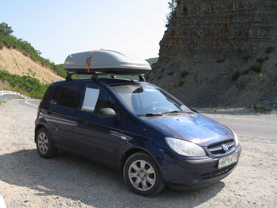 Челябинск — Анапа и обратно — Hyundai Getz, 1,4 л, 2008 года