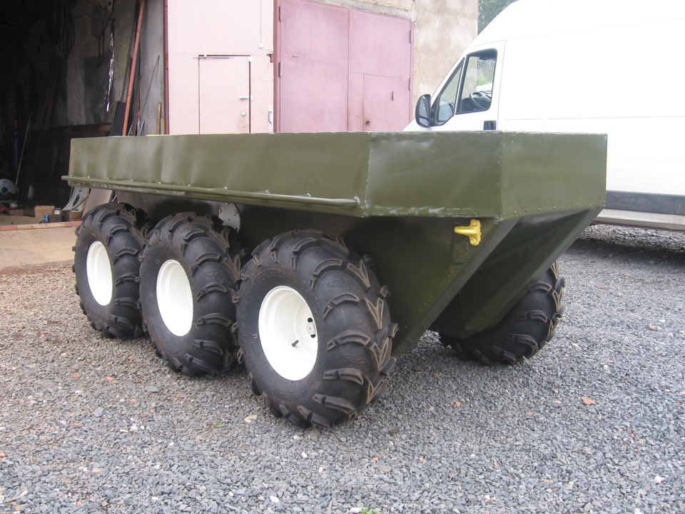 Фото в бортжурнале PTZavr амфибия 6х6