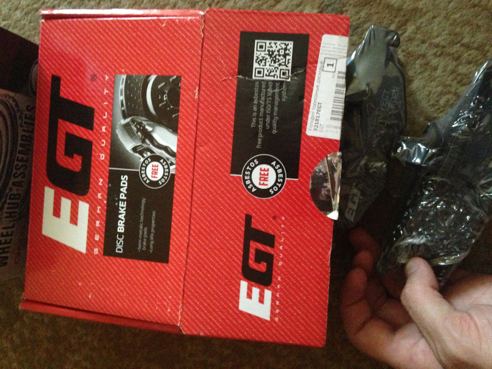 Колодки EGT 321817EGT — ГАЗ Сайбер, 2,4 л, 2009 года | своими руками ...