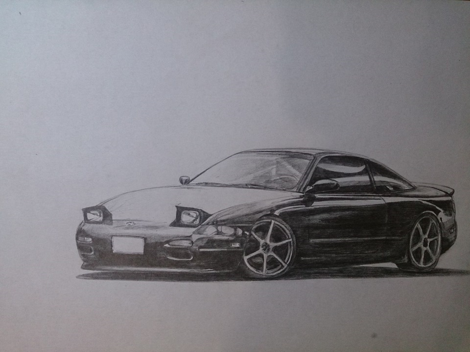 Рисунок 180. Nissan 180sx рисунок карандашом. Рисунки Nissan 180x. Рисунок Ниссан Cedric my33. Ниссан 180 ЭС Икс рисунок для начинающих.