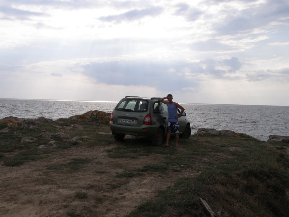 Поездка в Крым (г. Щелкино) — Lada Калина универсал, 1,6 л, 2010 года ...