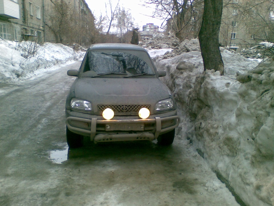 туманки ОСВАР — Toyota RAV4 (I), 2 л, 1994 года | просто так | DRIVE2