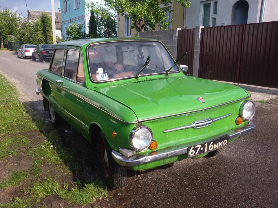 Второй день провозились и помыли машинку) — ЗАЗ 968, 1,2 л, 1977 года ...