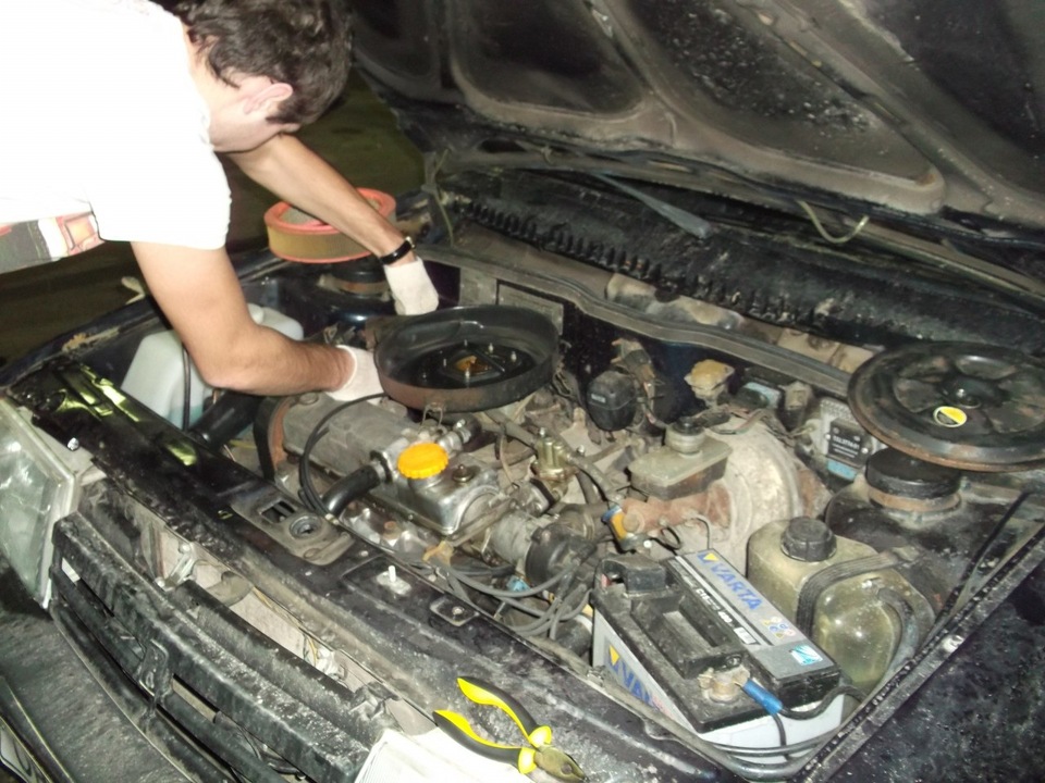 Чистка карбюратора — LADA 21099, 1,5 л., 1997 года | своими руками | DRIVE2