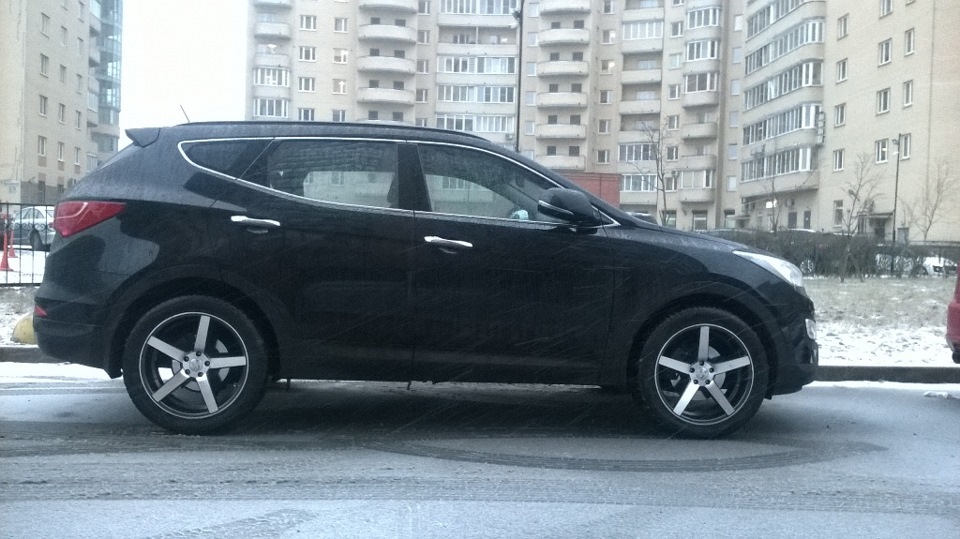 диски для hyundai santa fe 2014