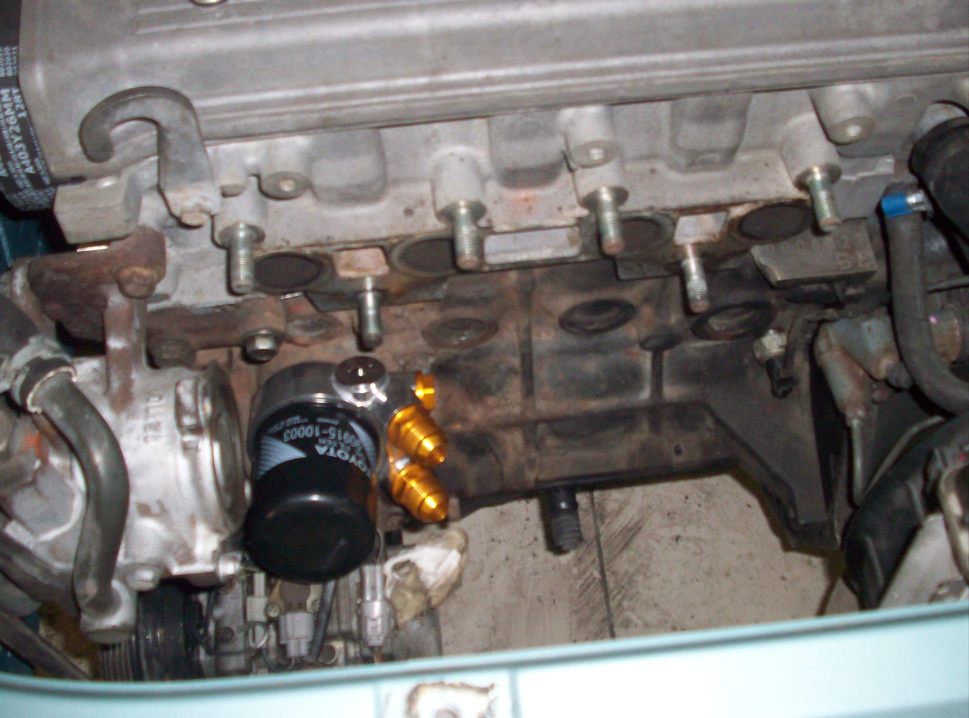 The third stage - truncated that under the hood - Toyota Sera 15 L 1990