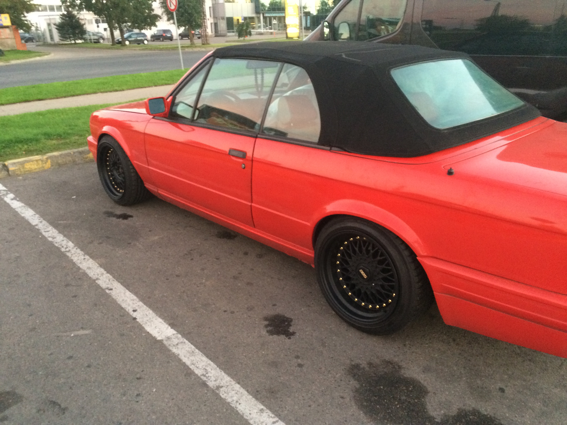 BBS реплика и замена одометра — BMW 3 series Convertible (E30), 2,7 л ...