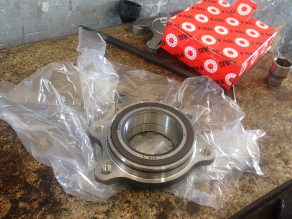 Меняем подшипник ступицы! — Audi A5 Sportback (1G), 2 л, 2012 года ...