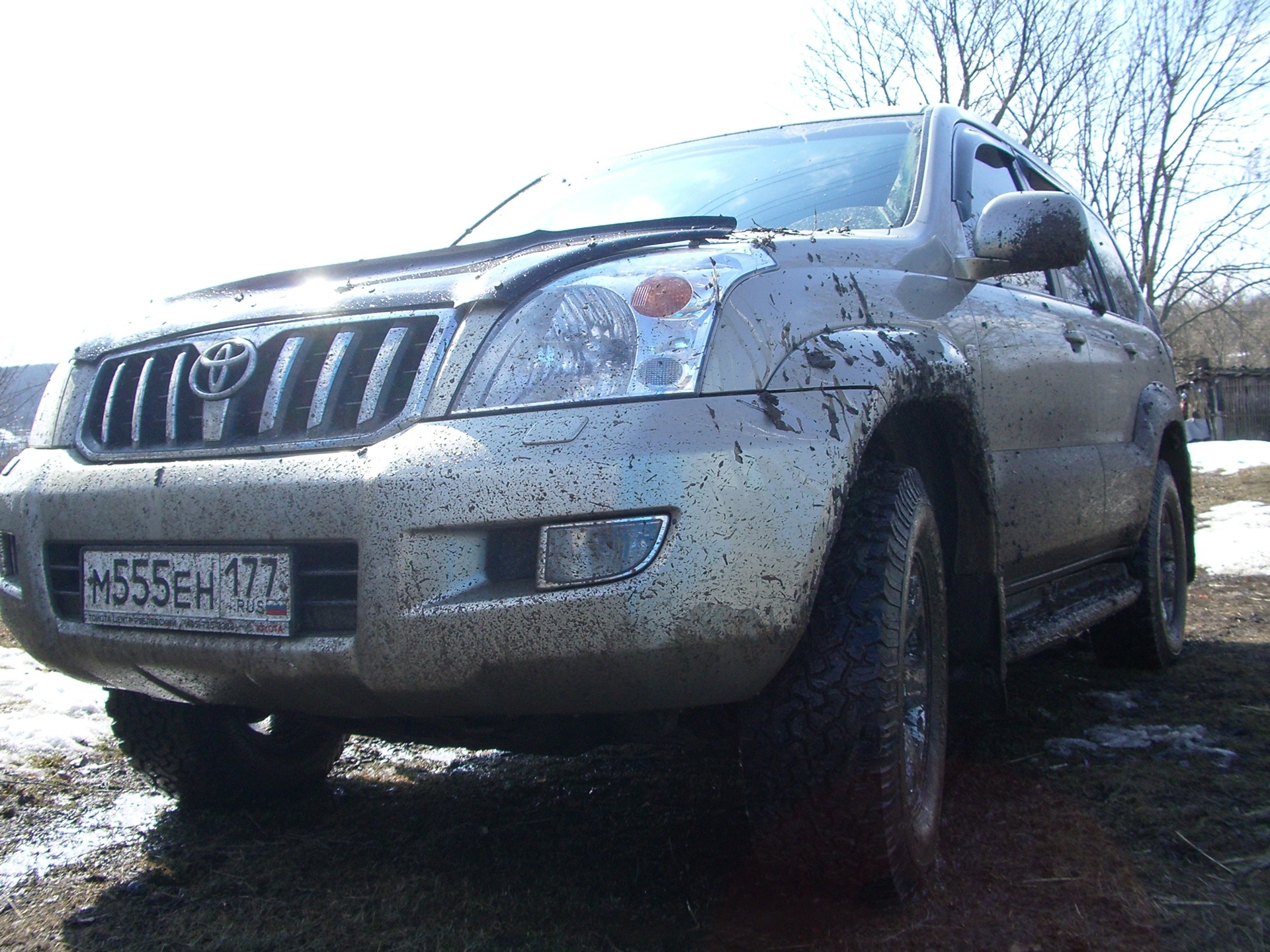 Грязевая резинка BFGoodrich — Toyota Land Cruiser Prado 120-series, 4 л,  2005 года | шины | DRIVE2