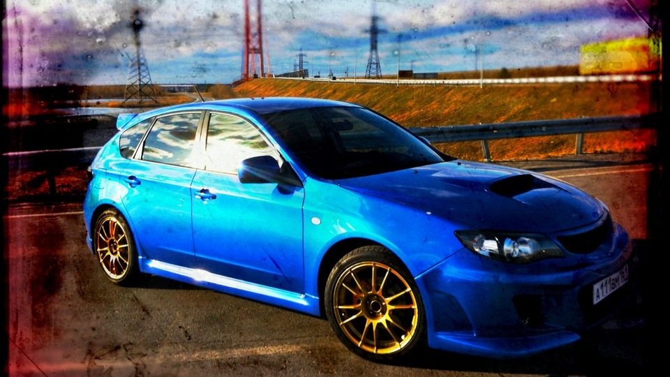 Subaru WRX Blue Mica