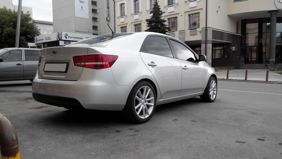 Немного о тормозных колодках. — KIA Cerato (2G), 1,6 л., 2011 года ...