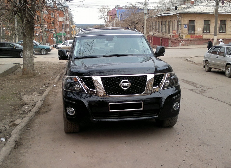 фары nissan patrol y62