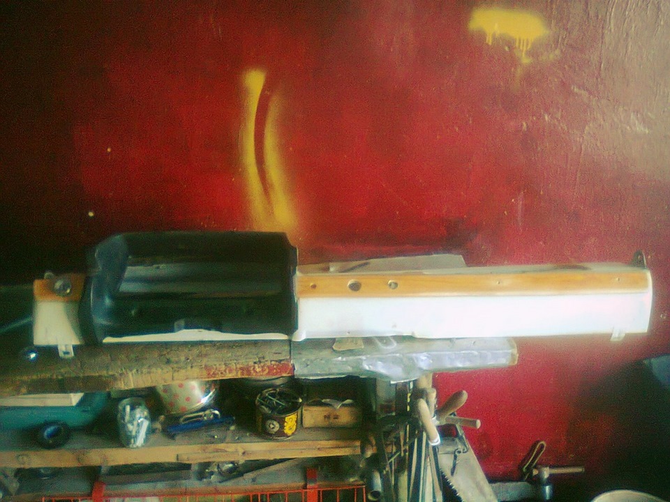 Торпедо, и самодельный щиток на приборку. — ИЖ Москвич 412, 1,5 л, 1973 ...