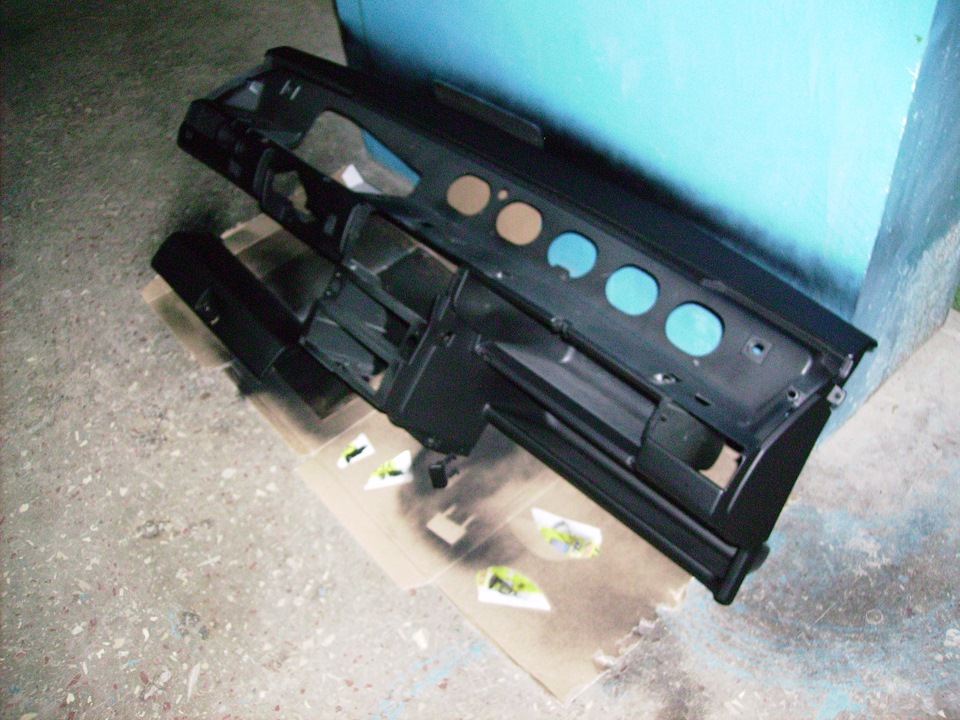 Чистка печки и покраска торпеды! — Lada 2109, 1,3 л, 1989 года | своими ...