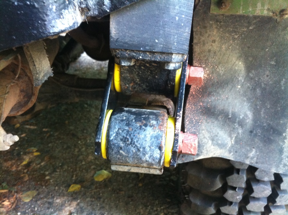 Установка доп. света, замена резинок на полиуретановые — УАЗ 31519, 2,9 ...