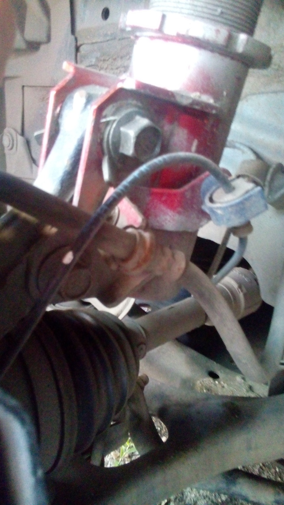 разбор передних винтовых стоек mdu — Honda Civic 4D (8G), 1,8 л, 2007 ...