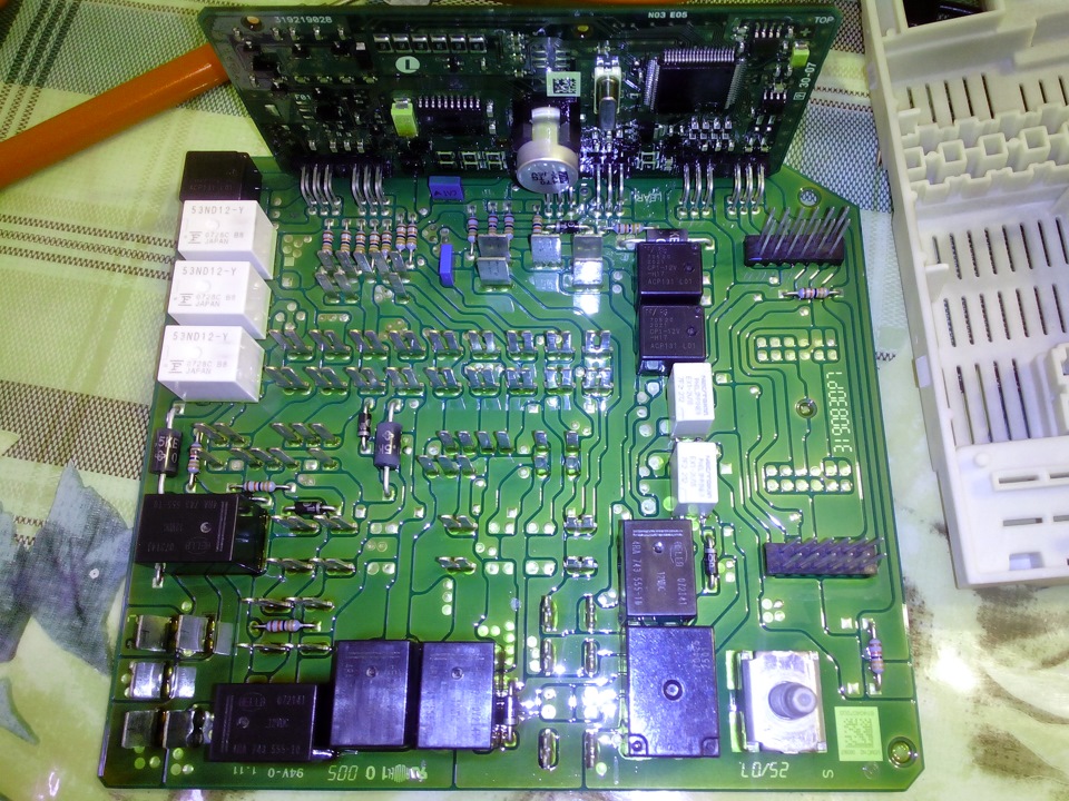 Electronic fault рено