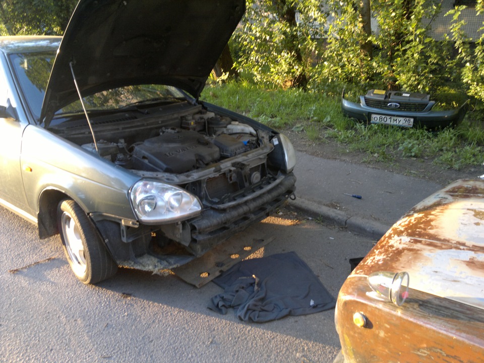 Установил гудок — Lada Приора хэтчбек, 1,6 л, 2010 года | просто так ...