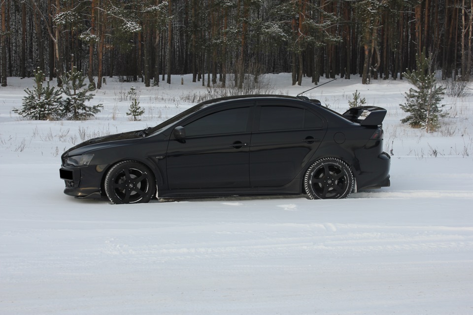 Mitsubishi Lancer 10 Р·РёРјРѕР№