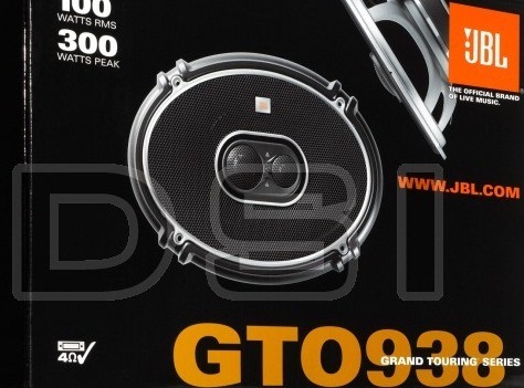 Блины на зад JBL GTO-938 со встроенным кроссовером и кнопкой ...
