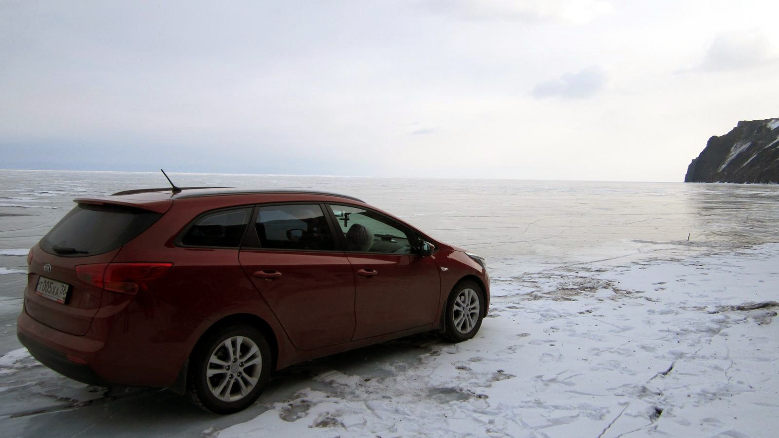 Kia Ceed SW путешествие Норвегия