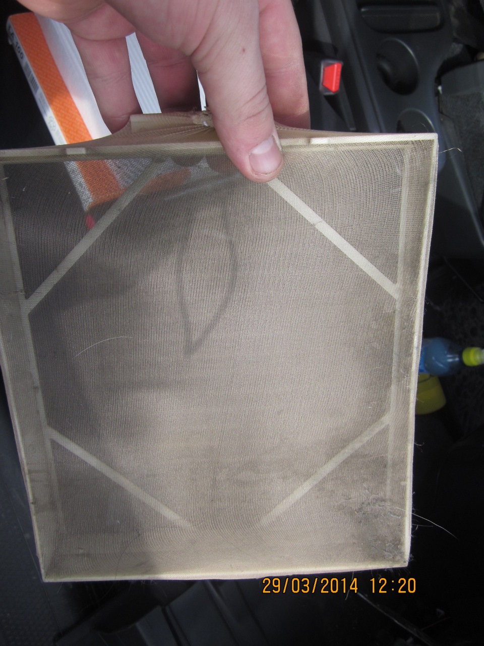 Пришло время ставить салонный фильтр. — Honda CR-V (RD1, RD2), 2 л ...