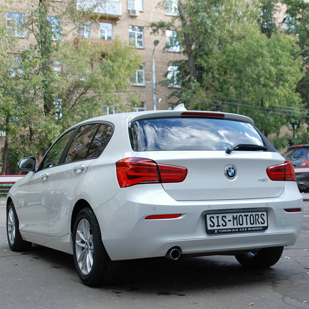 BMW 118i f20 салон