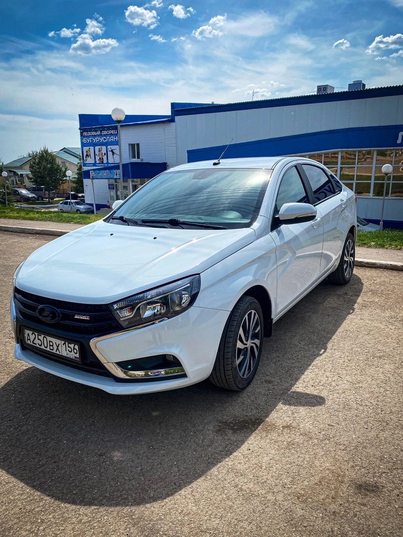 Полировка кузова +жидкое стекло — Lada Vesta, 1,8 л, 2019 года | просто так  | DRIVE2