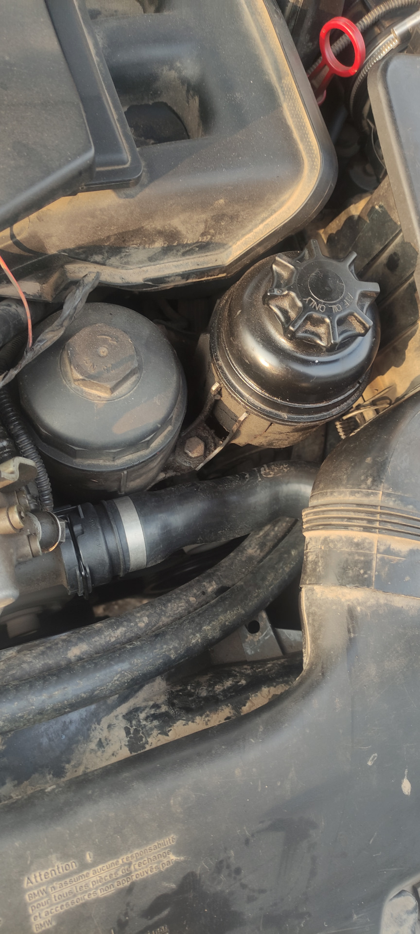 Замена расширительного бачка на БМВ 3. — BMW 3 series (E46), 2,5 л ...